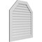 Ekena Millwork Octagonal Top Surface Mount PVC Gable Vent w/ 3-1/2"W x 1"P Standard Frame, 38"W x 42"H GVPOT38X4201SN - alternate 5